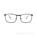 New Europe Style Unisex Full Rim Rectangle Colorful Metal Optical Eyewear